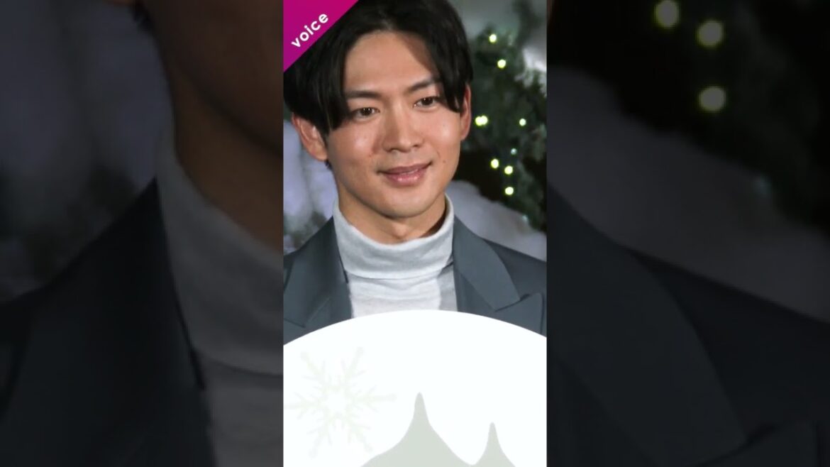 松下洸平、報道陣にも神対応　すべてのカメラに目線：「WHITE KITTE」白い森を彩る 光と音の点灯式