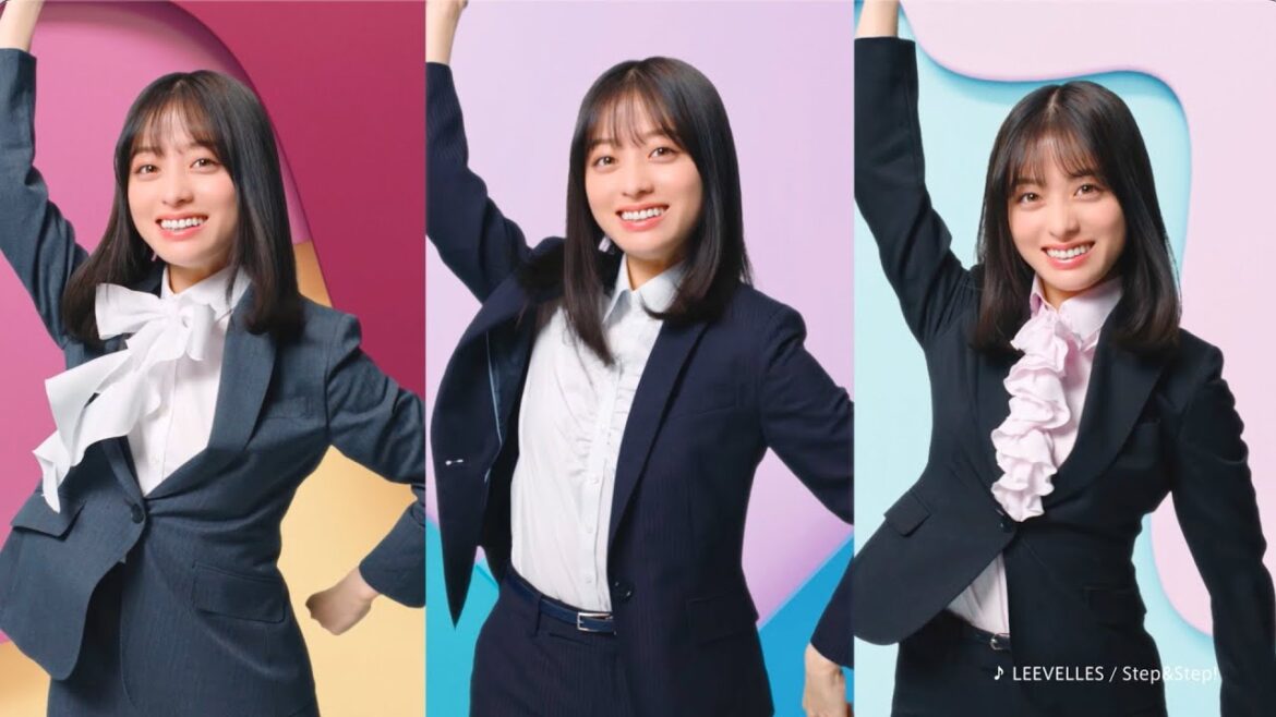 橋本環奈、シンクロ率高めのダンスでスーツ姿を披露！洋服の青山CM