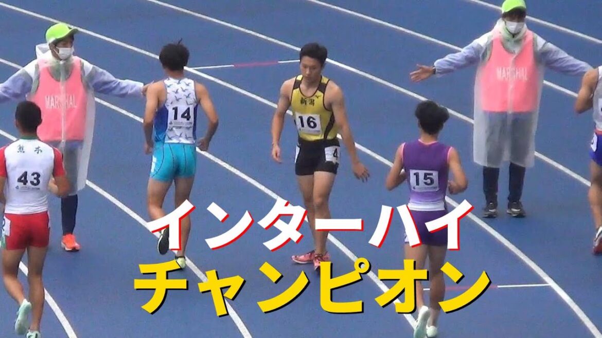 準決勝 少年A 男子100m 栃木国体陸上2022