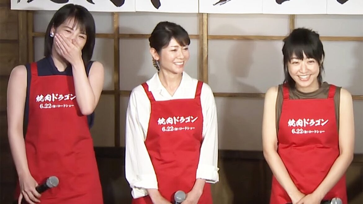 真木よう子、井上真央、桜庭ななみの三姉妹は「いい匂い」“弟”大江晋平が明かす　映画「焼肉ドラゴン」タイアップ店オープンイベント1
