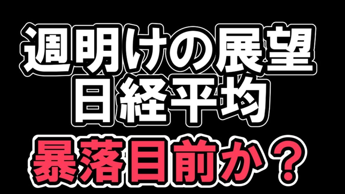 1/14 週明けの展望 日経平均 暴落目前か？ 【 日経平均 】＆【 米国指数 】