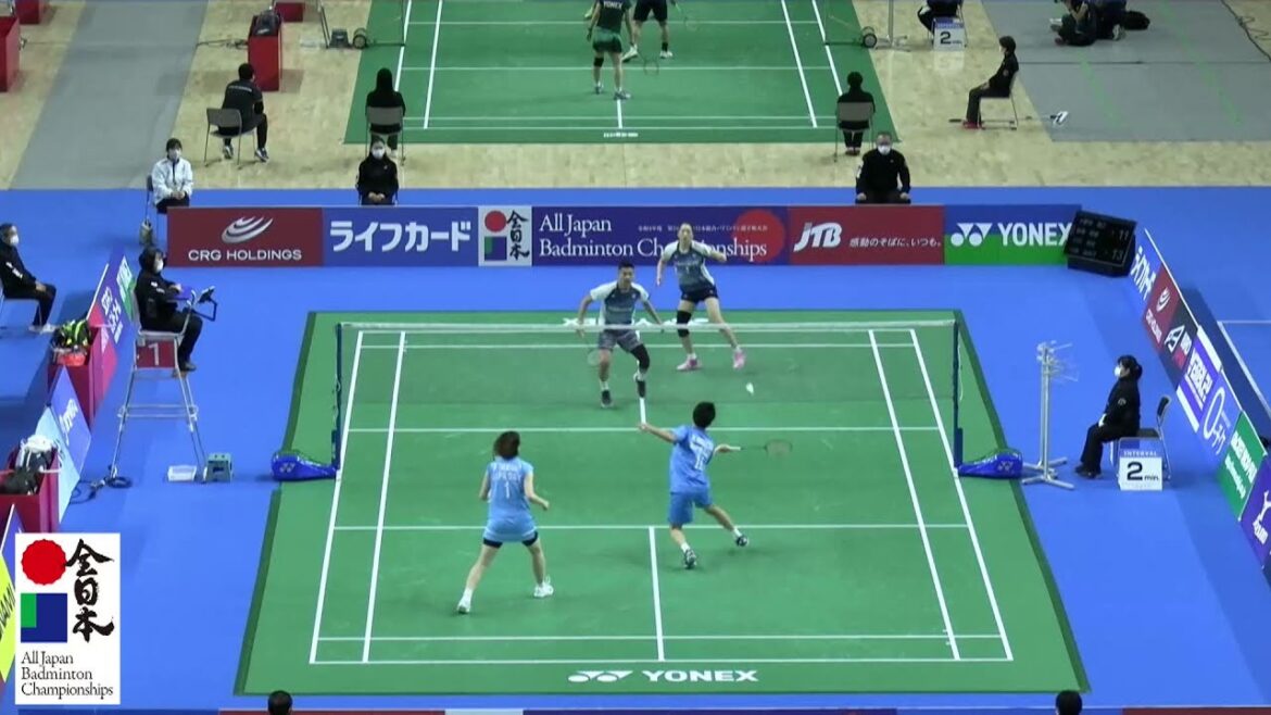 【総合2022】小野寺雅之／髙橋美優（BIPROGY）vs 小川桂汰／川添麻依子（丸杉）