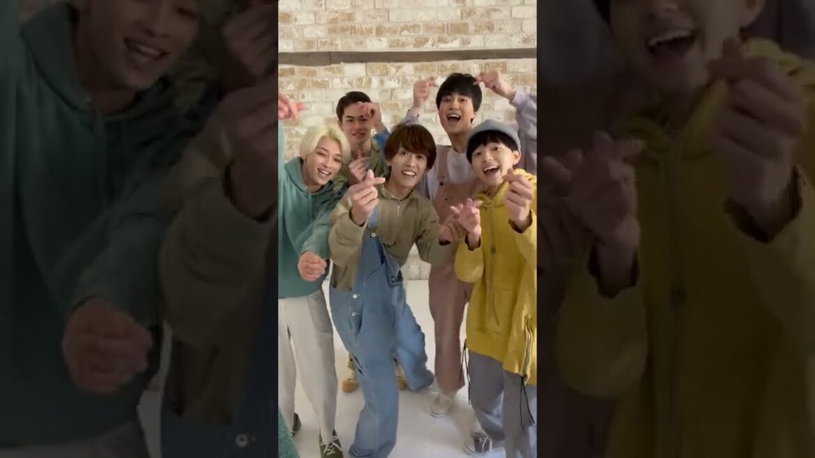 SASUKE考案！男子メンバーだけで踊った"オオカミ恋風邪ダンス" 左後ろのショーンに注目😂💜!?