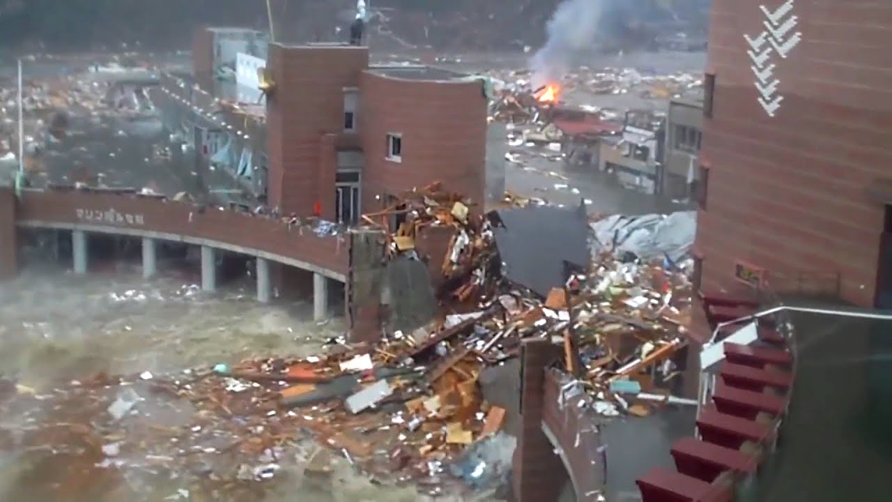 Tsunami footage compilation