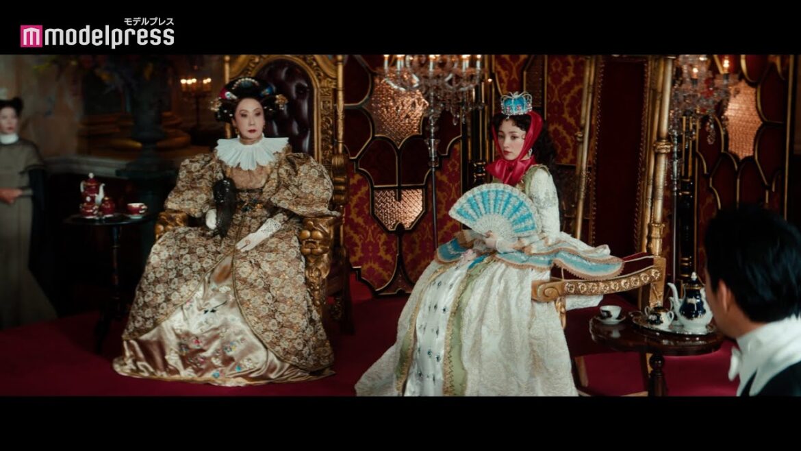 満島ひかり、負けず嫌いは先代UQUEEN・岩下志麻譲り！？ 執事・松田龍平もたじたじ UQ mobile『UQUEEN』シリーズ新TVCM「先代登場」篇＋メイキング