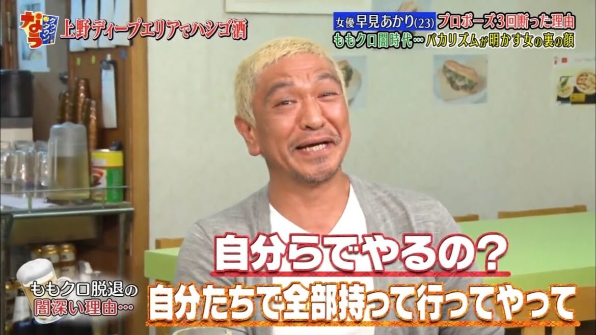 《ダウンタウンなう》🄽🄴🅆  森尾由美＆松本明子が芸能裏事情を暴露▽元ももクロ早見あかり #11 || Downtown Now #11