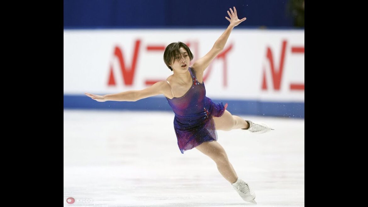 JNats 2022: My favorites - KAORI SAKAMOTO WOMEN FS 坂本花織 - Beautiful and moving performance