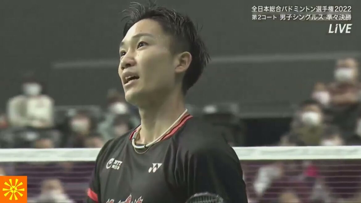 準々決勝 | 桃田　賢斗 (ＮＴＴ東日本) Vs 大林　拓真 (トナミ運輸) | 第76回 全日本総合バドミントン選手権大会