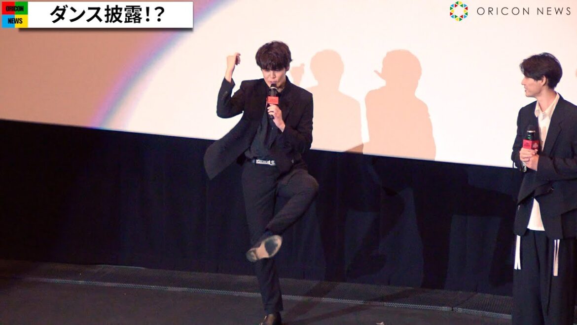 【脚長すぎ】宮野真守、抜群スタイルで華麗なダンス披露!?福士蒼汰の発言に会場爆笑 ゲキ×シネ『神州無頼街』舞台挨拶 【脚長すぎ】宮野真守、抜群スタイルで華麗なダンス披露!?福士蒼汰の発言に会場爆笑 ゲキ×シネ『神州無頼街』舞台挨拶