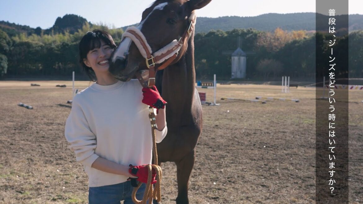 ユニクロのジーンズLIFE篇 佐久間由衣 コメント