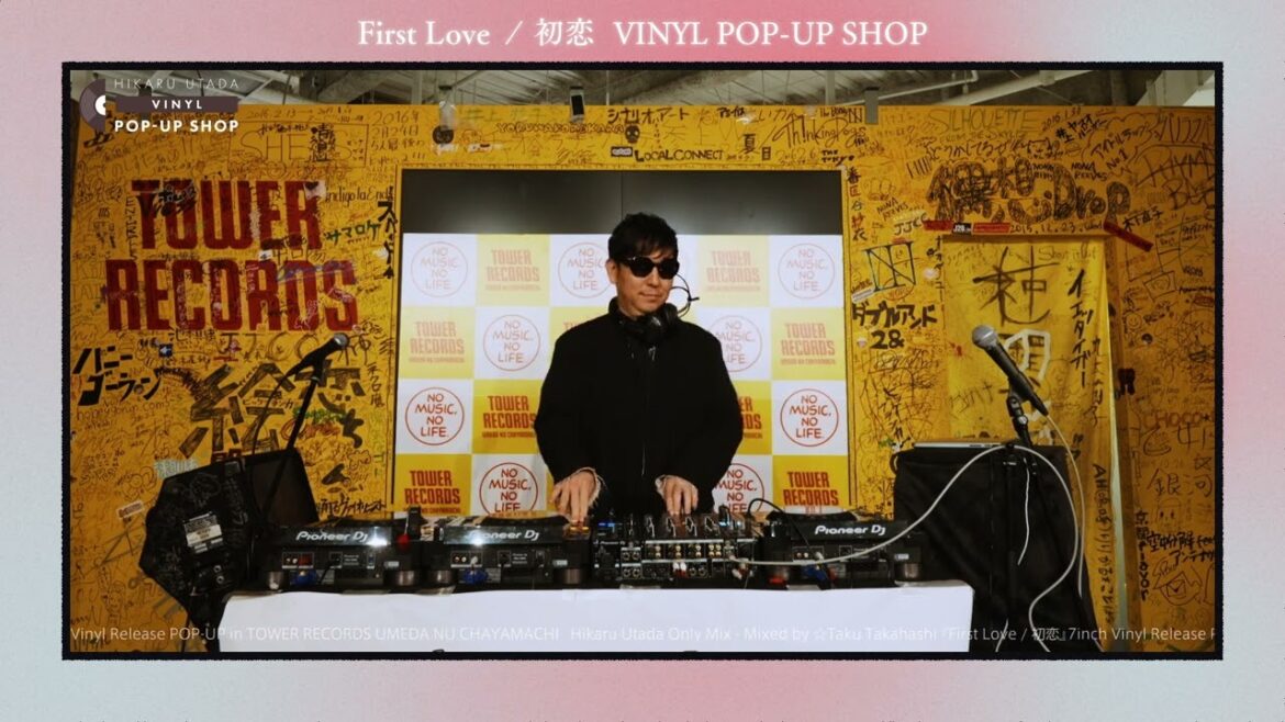 ☆Taku Takahashi  "Hikaru Utada Only Mix" | TOWER RECORDS UMEDA NU CHAYAMACHI