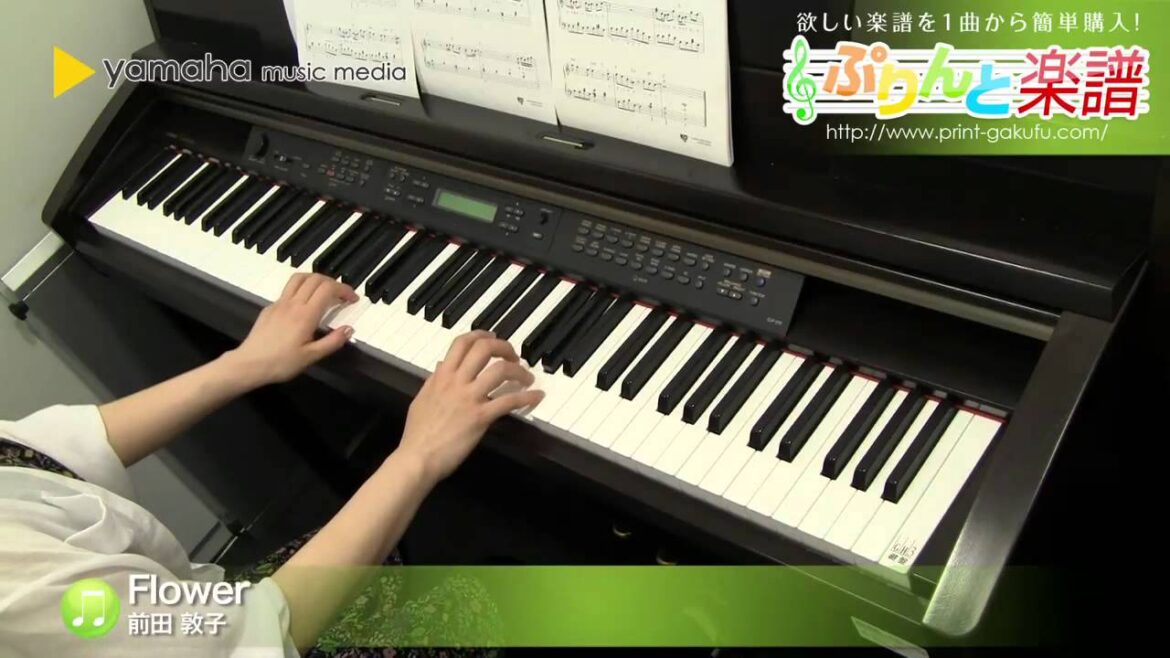 Flower / 前田 敦子 : ピアノ（ソロ） / 初～中級