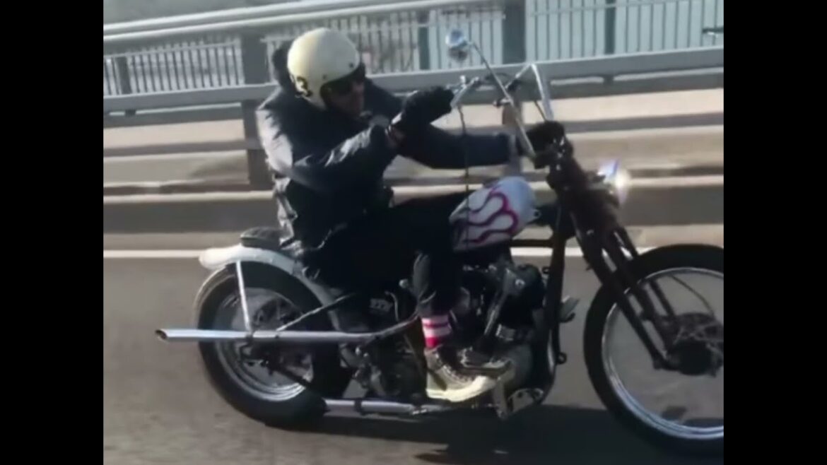 [長瀬智也] Instagram インスタ　Harley-Davidson ナックルヘッド