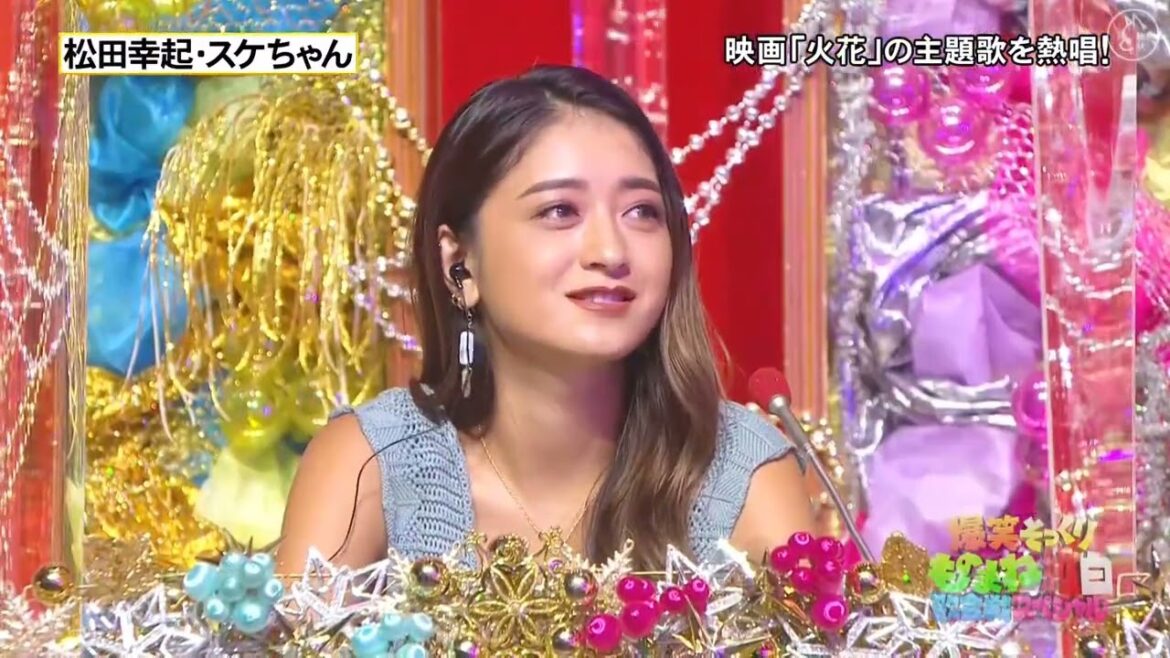 松田幸起とスケちゃんが「桐谷健太」などのものまねで「浅草キッド」を披露。