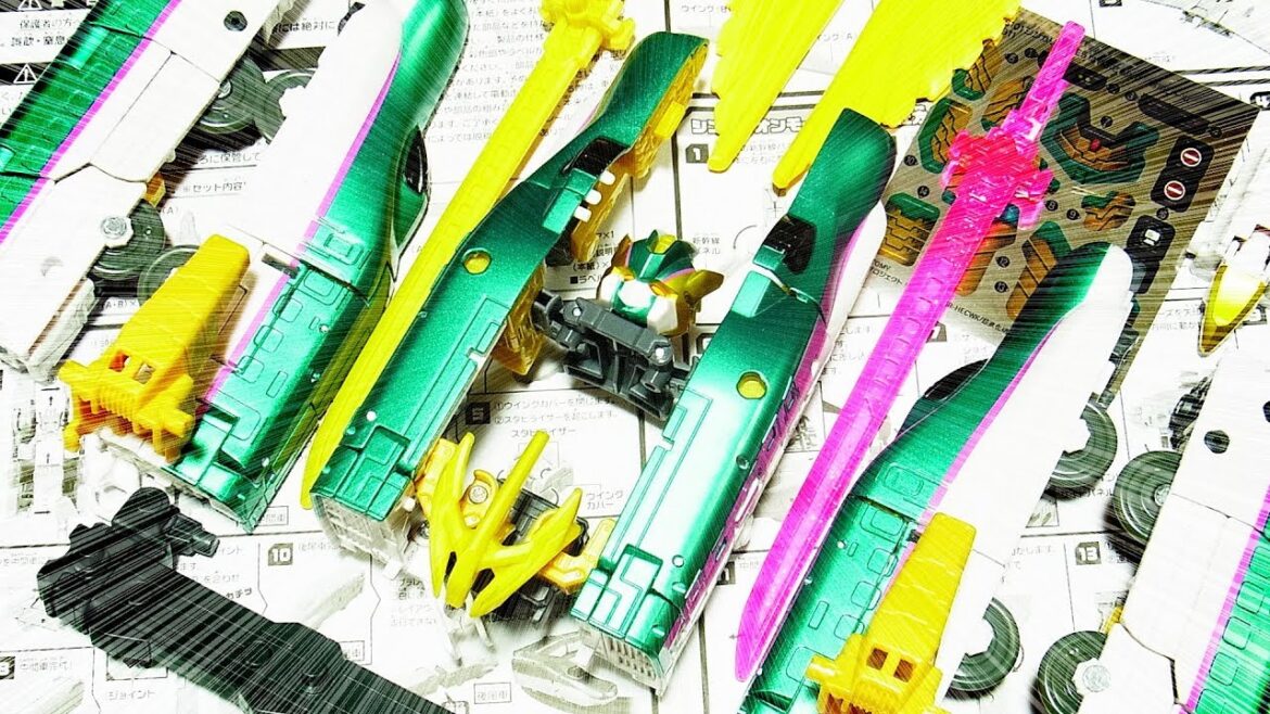 【コマ撮り】プラレール　新幹線変形ロボ　E5はやぶさMKⅡ　SHINKALION　HAYABUSA
