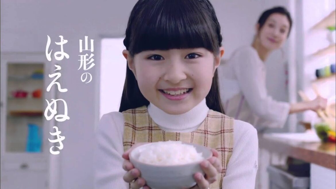 CM JA全農山形 「はえぬき」小林星蘭