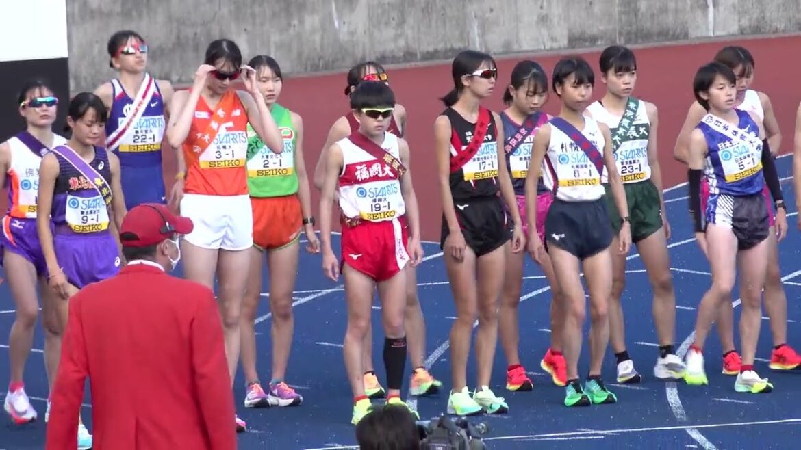 [4k] スタート　1区　全日本大学女子駅伝2022