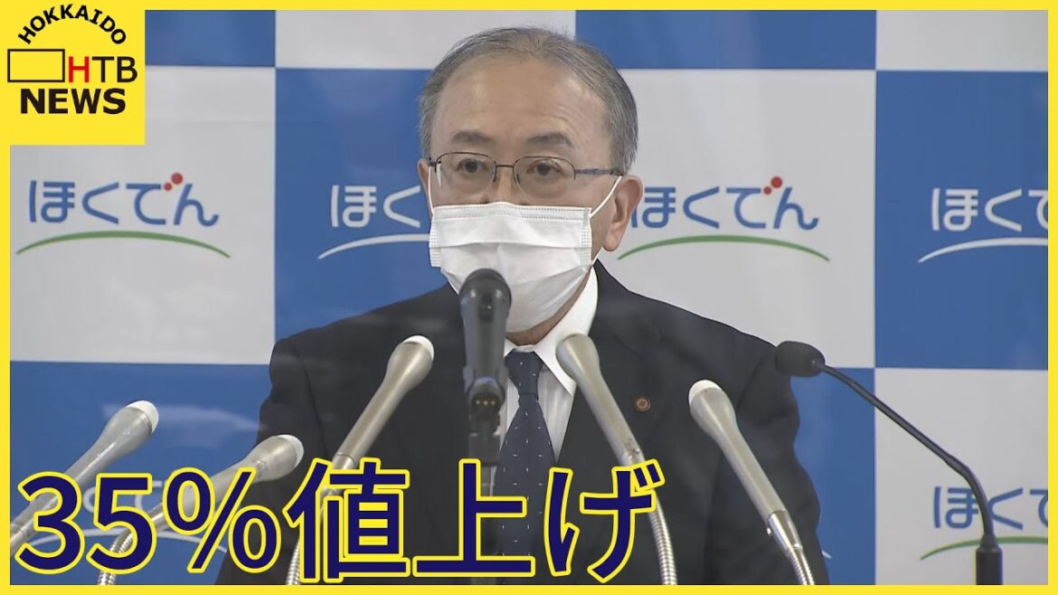 6月から約35％値上げ　北電の規制料金　「泊原発再稼働したら値下げする」