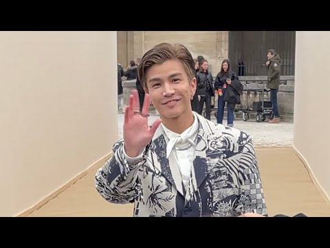 IWATA TAKANORI (岩田 剛典) AT LOUIS VUITTON MEN'S FALL-WINTER 2023 SHOW IN PARIS IWATA TAKANORI (岩田 剛典) AT LOUIS VUITTON MEN'S FALL-WINTER 2023 SHOW IN PARIS