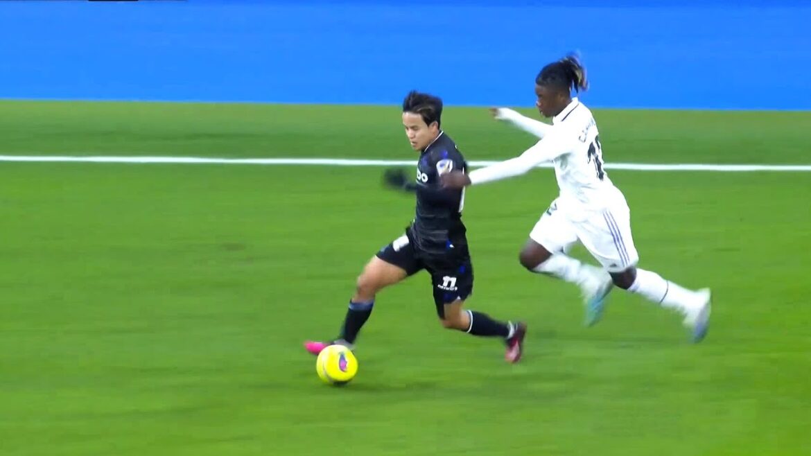 Takefusa Kubo 久保 建英 Had A Great Game Against Real Madrid (29/01/2023)