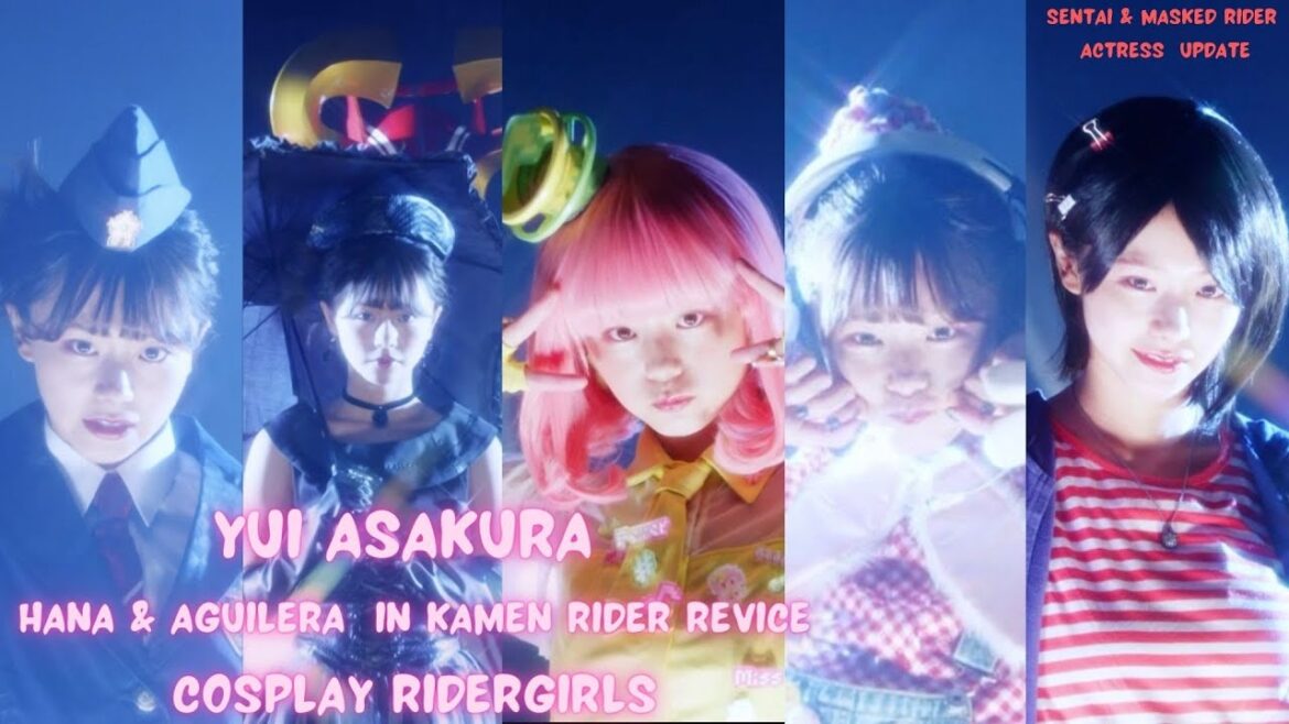 Yui Asakura ( 浅倉唯 ) play Hana & Aguilera in Revice Cosplay Scene