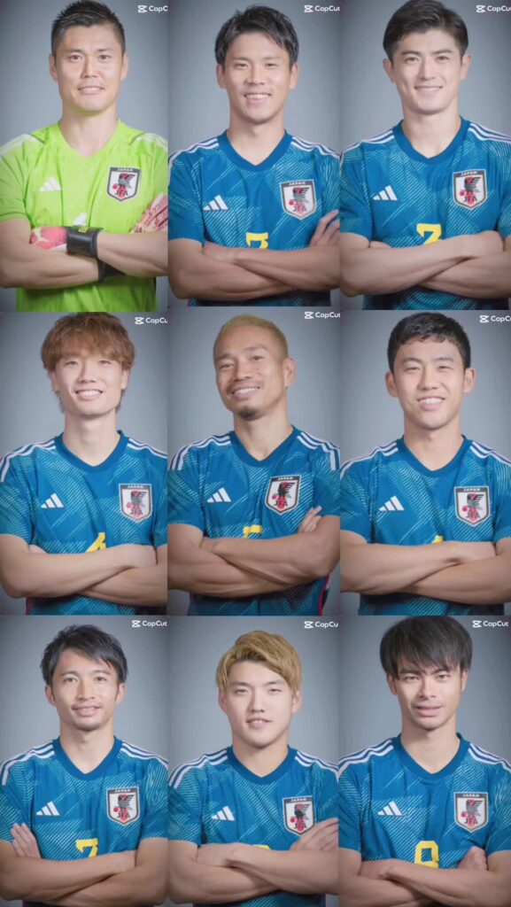 サッカー日本代表No.1~~~9幼少期 叫んでる顔が好きすぎる#川島永嗣#山根視来#谷口彰悟#板倉滉#長友佑都#遠藤航#柴崎岳#堂安律#三笘薫#サッカー日本代...
