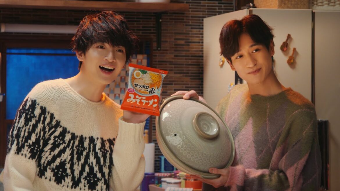 「鍋でサッポロ一番」篇 15秒 出演:Kis-My-Ft2 「鍋でサッポロ一番」篇 15秒 出演:Kis-My-Ft2