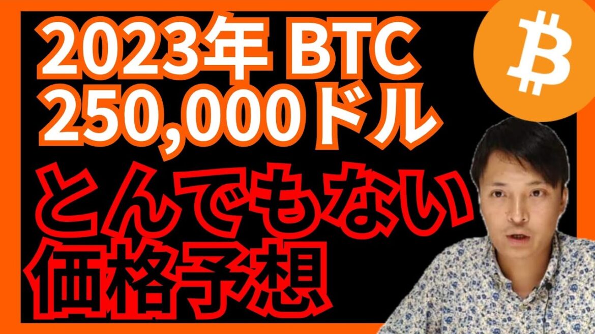 【衝撃】2023年 BTC 25万ドル(3,300万円)⚡とんでもない価格予想 #仮想通貨 #ビットコイン 【衝撃】2023年 BTC 25万ドル(3,300万円)⚡とんでもない価格予想 #仮想通貨 #ビットコイン