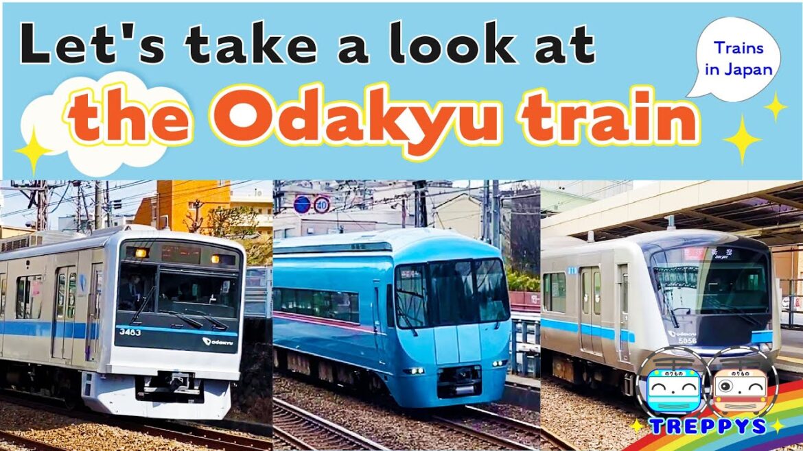 【トレインジャパン】ロマンスカーと仲間たち!!小田急線！新宿から箱根まで電車で！