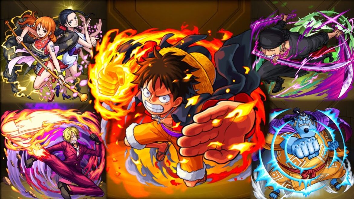 【モンスト】ワンピースコラボ『麦わらの一味』必殺技集