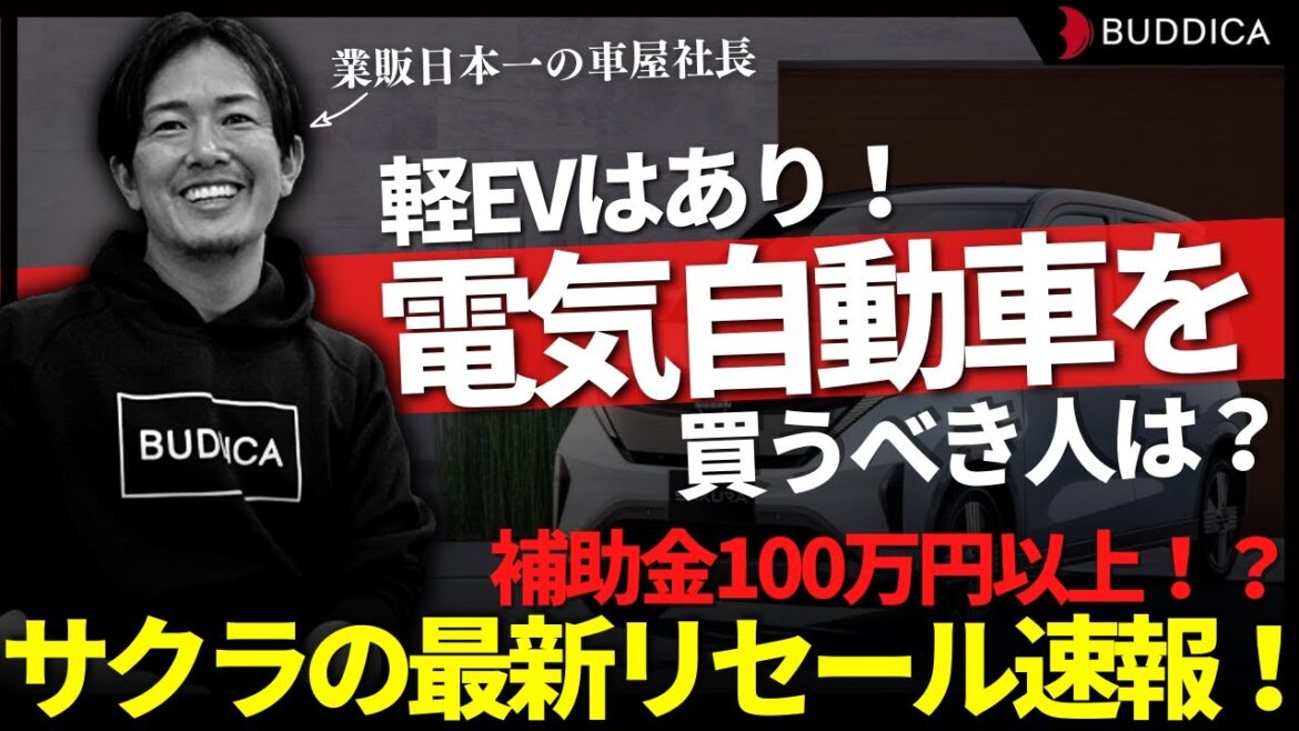 【日産サクラ】ついに中古車市場に出た話題の軽EV！お得に購入できる人の条件とは...