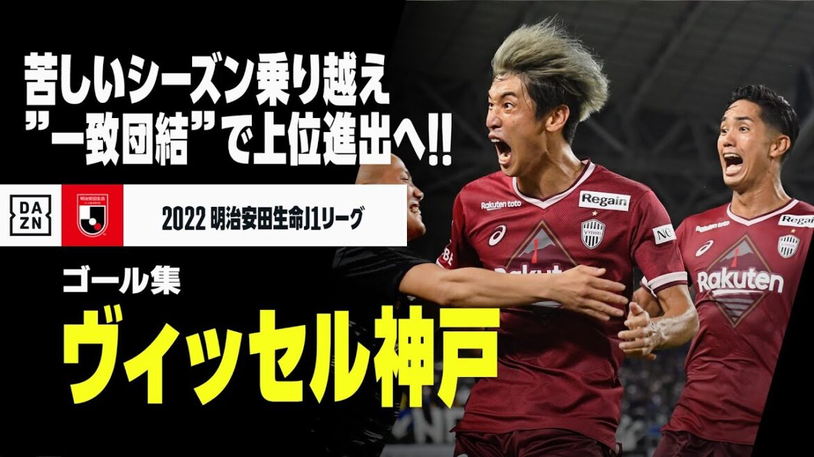 【J1開幕直前｜ヴィッセル神戸 2022シーズン ゴール集】残留争い乗り越え、今季は”一致団結”で上位進出へ！！｜2022明治安田生命J1リーグ