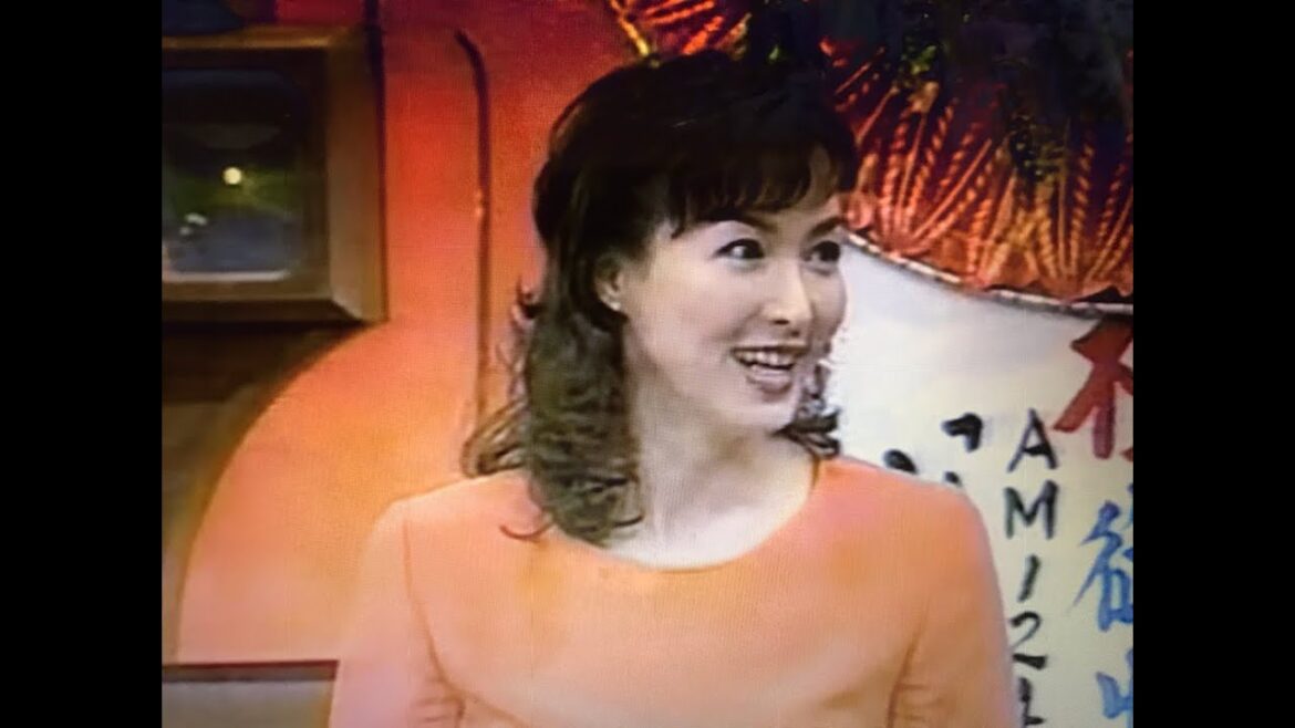 テレフォンショッキング　花田景子（現 河野景子）