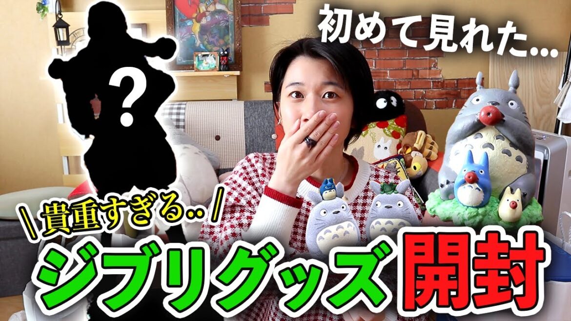 プレゼントで頂いたジブリグッズがやばすぎる件。【プレゼント開封】