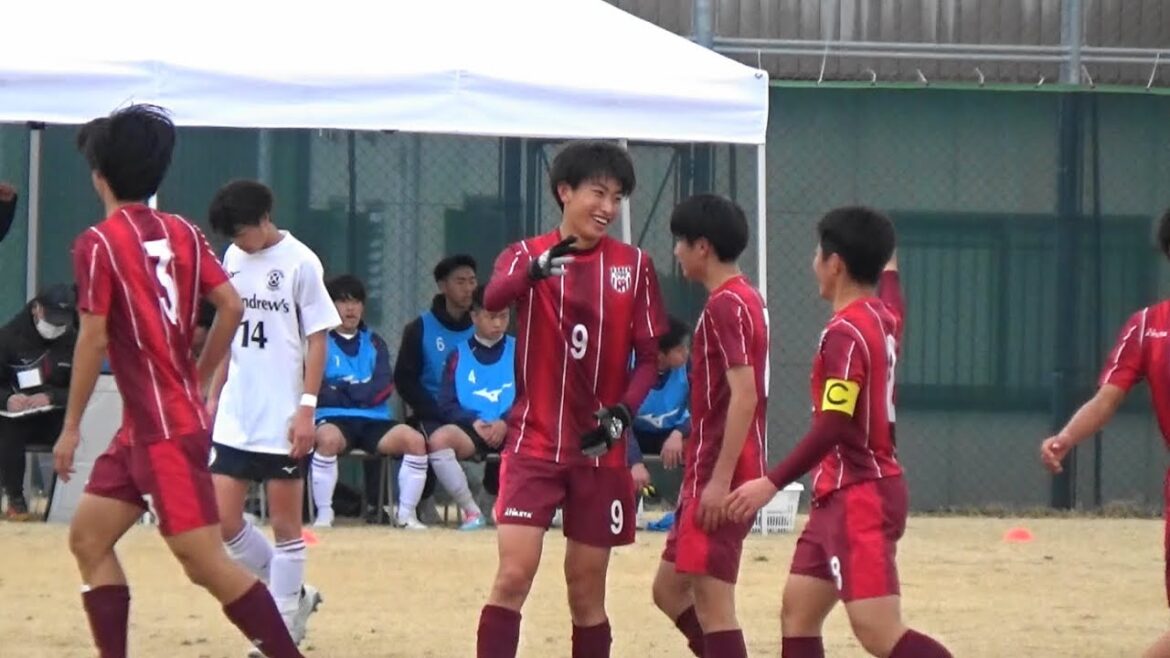 畝傍vs桃山学院　ダイジェスト【2023/2/18　近畿高校サッカー選手権大会】