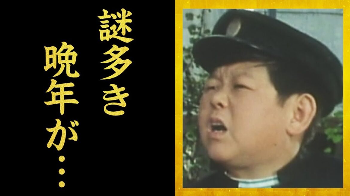 白木みのるのベールに包まれた晩年の生活に涙が零れ落ちた...『てなもにゃ三度笠』有名な俳優の生涯戦い続けた病魔の正体に度肝を抜かれた！