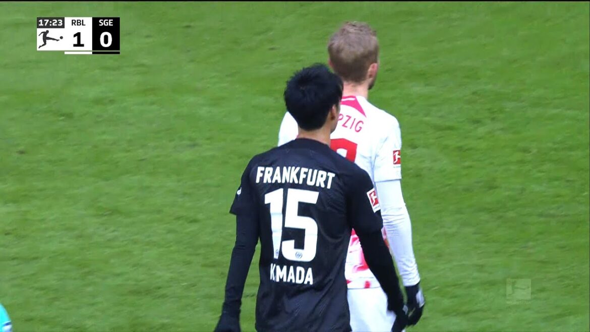 鎌田大地 vs RBライプツィヒ。 (2023/02/25)