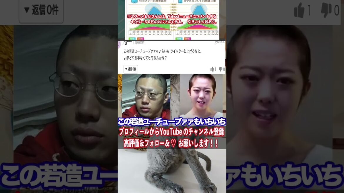６秒！東海オンエアてつや峯岸みなみとスノボ→負け犬おじさんツッコミw