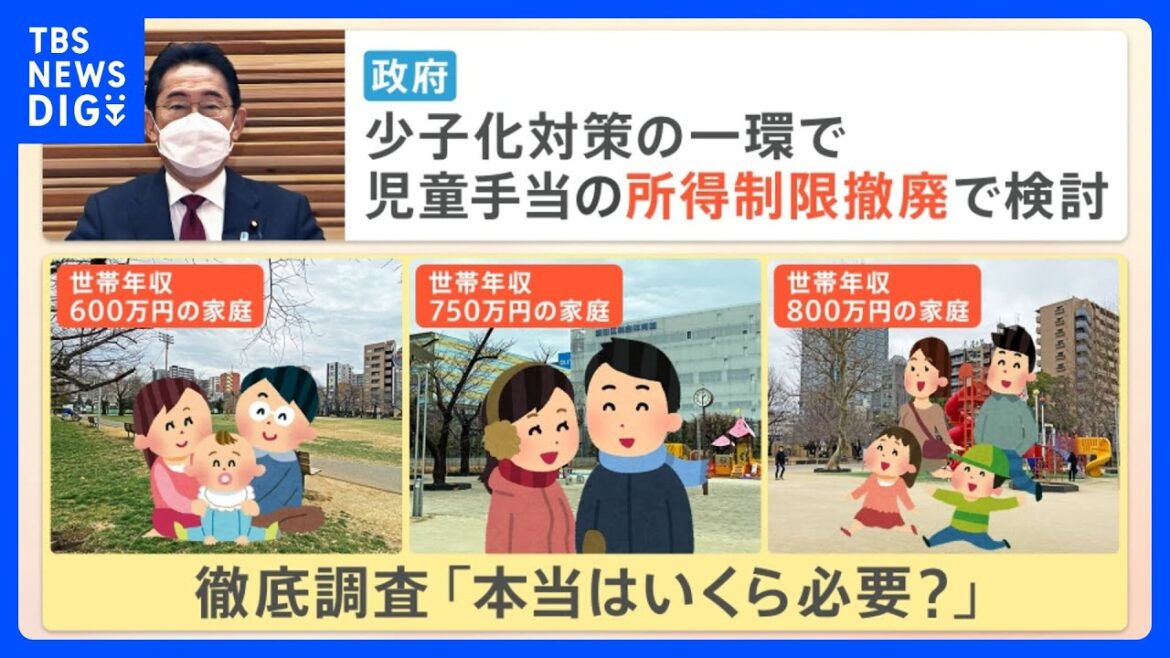 【解説】「7万円もらえたら3人目も大歓迎！」児童手当の“所得制限撤廃論”なぜ今？リアルな声から考える育児に必要な費用｜TBS NEWS DIG