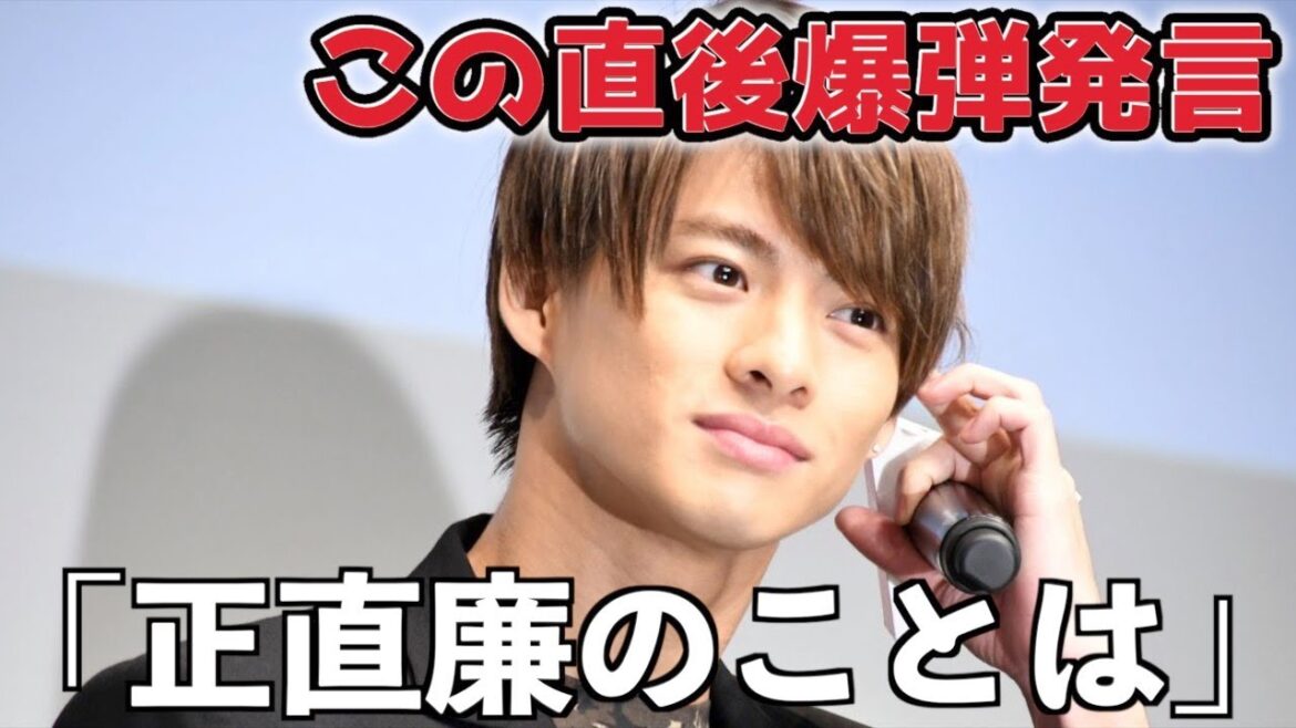 キンプリ平野紫耀が語った永瀬廉への〝ある本音〟...不仲時代を乗り越えた絆に涙が止まらない