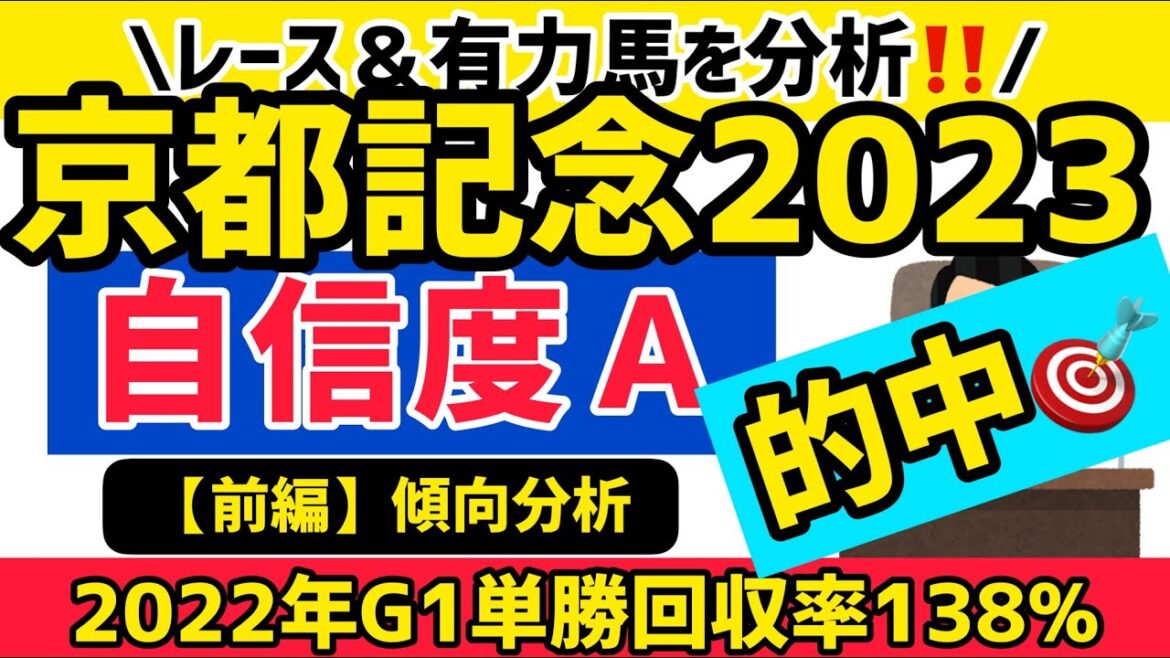 【京都記念2023】ドゥデュース、エフフォーリア参戦！前編・レース＆有力馬分析！【競馬予想】