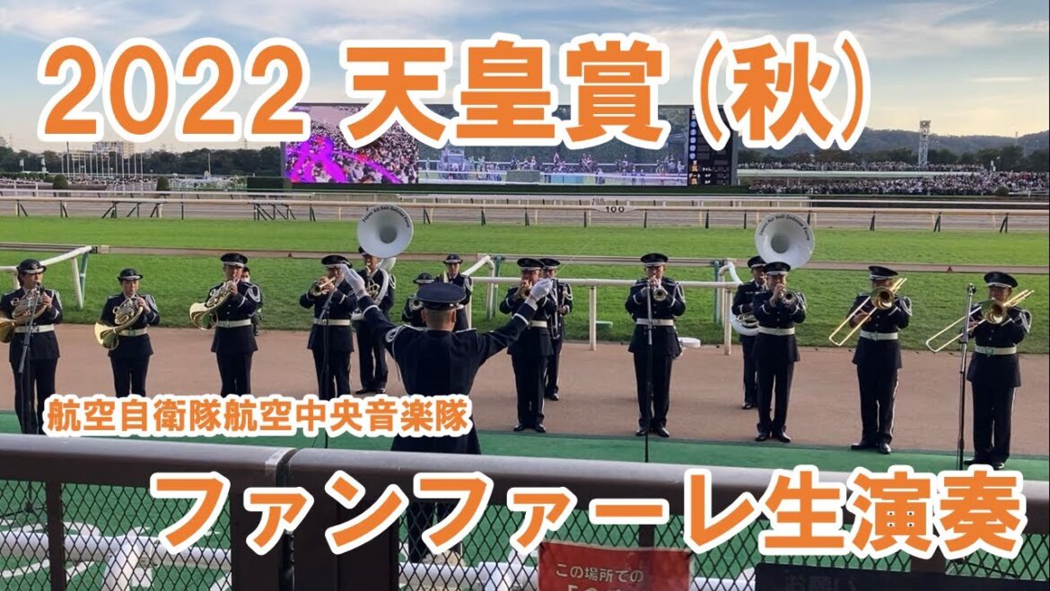 【2022 天皇賞・秋】ファンファーレ　現地映像