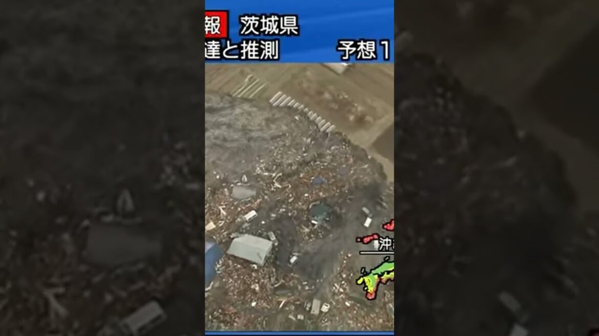 人車が飲み込まれる瞬間　東日本大震災津波地震ライブ2　JAPAN earthquake TUNAMI LIVE　#shorts　#日本全国地震に備えるch  　#地震　#地震ライブ 　#津波