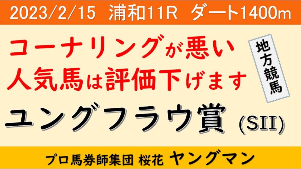 【ユングフラウ賞2023】ヤングマン氏のレース予想！１～３着馬に南関東の桜花賞への優先出走権が与えられる！！力関係が拮抗した難しいレースを制するのは？