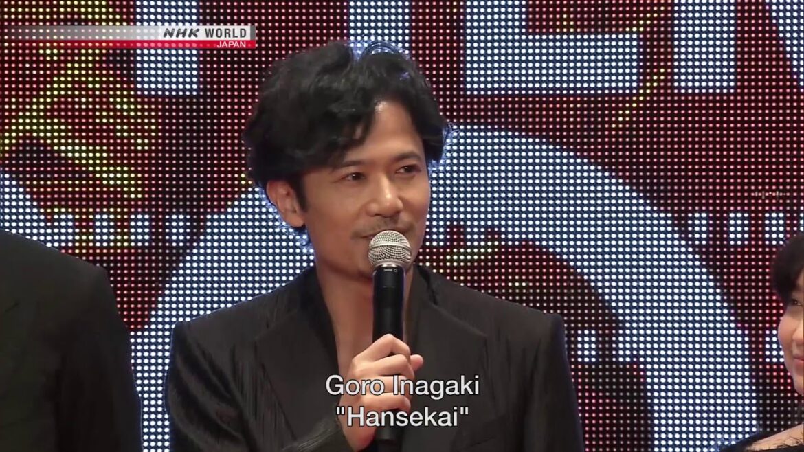 元SMAPスターの稲垣吾郎が東京国際映画祭に出演