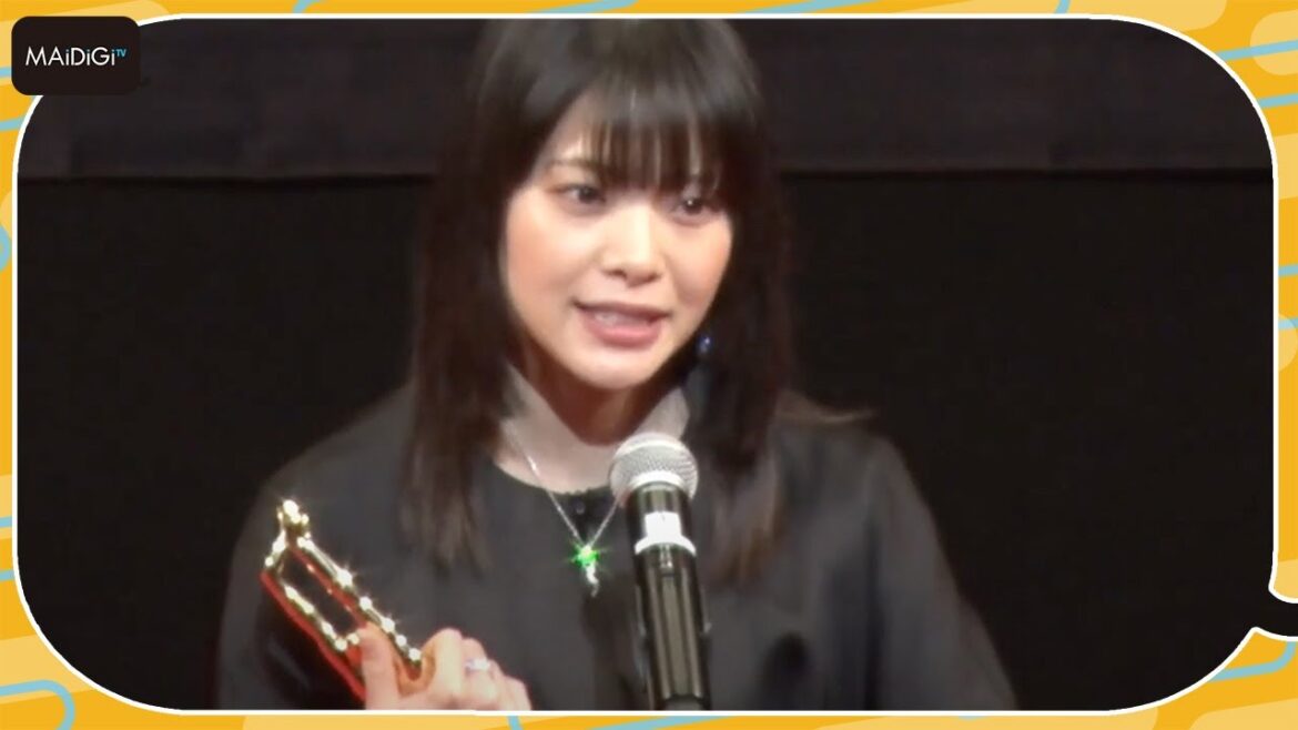岸井ゆきの「認めてもらえた証として大切にしたい」　「第77回毎日映画コンクール」女優主演賞を受賞