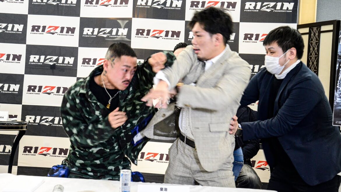 会見中にガチで始まる芦澤竜誠と皇治がヤバすぎたｗｗｗｗ