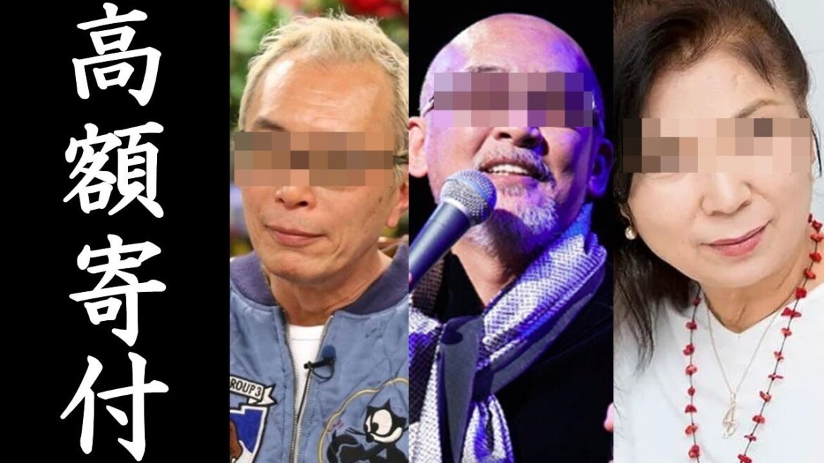 【感動】東日本大震災で寄付してくれた素晴らしい芸能人5選