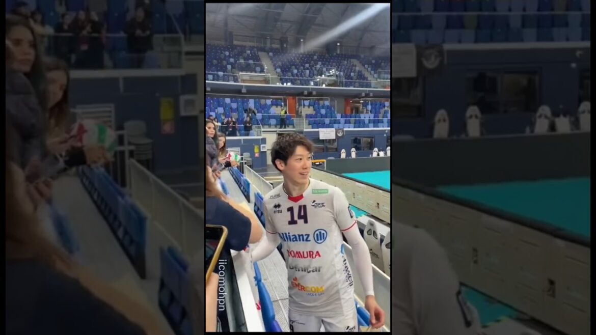 He's so hot in Milan #yukiishikawa #石川祐希