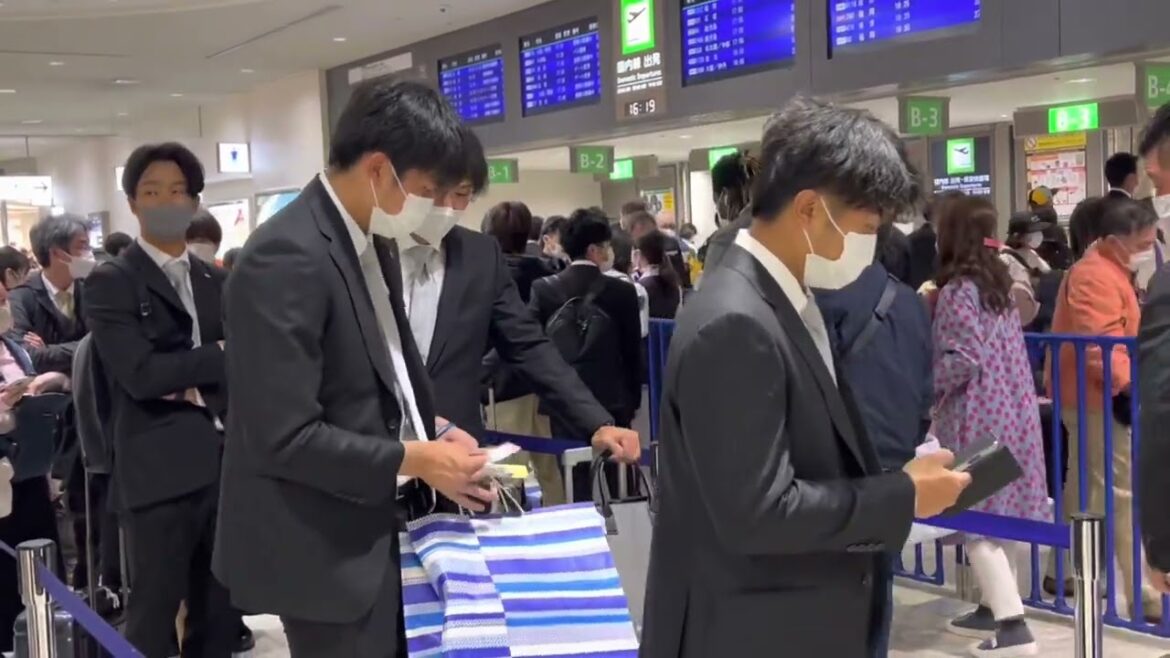 【沖縄 那覇空港】阪神タイガース 関西へ 沖縄キャンプ2023年